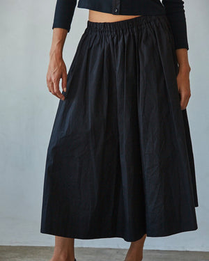 The Cotton Midi Skirt