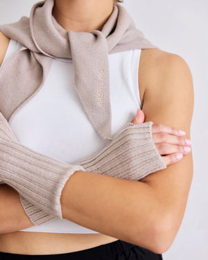 Merino Wool Fingerless Gloves