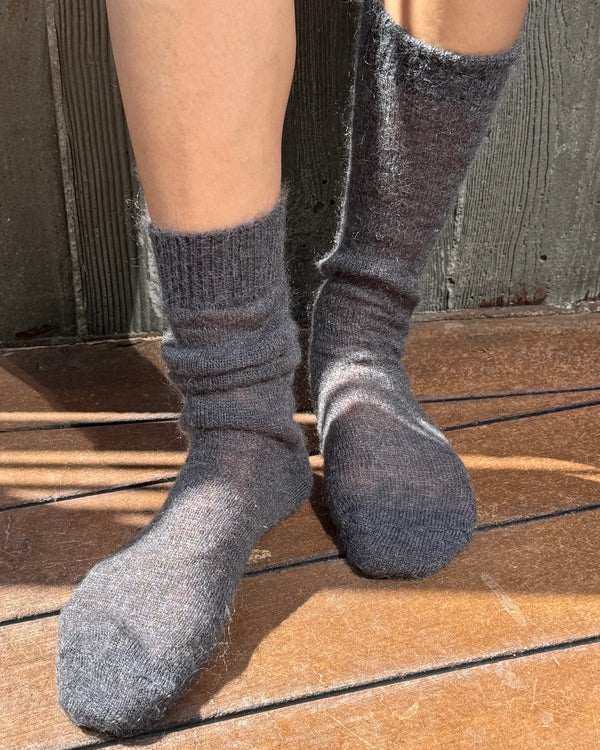 Mohair Veil Socks