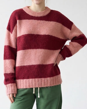 Oversized Stripe Sweater