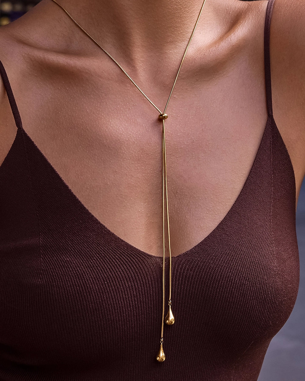 Trésor Adjustable Lariat Necklace
