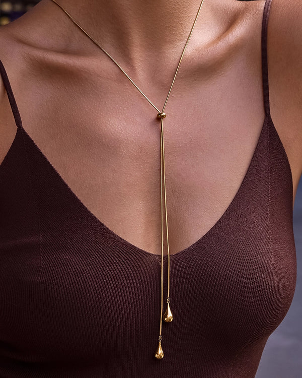 Trésor Adjustable Lariat Necklace