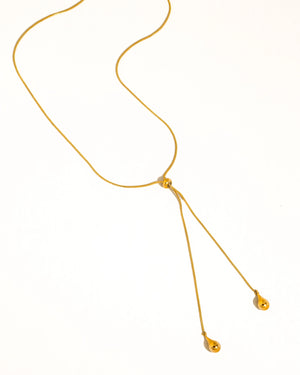 Trésor Adjustable Lariat Necklace