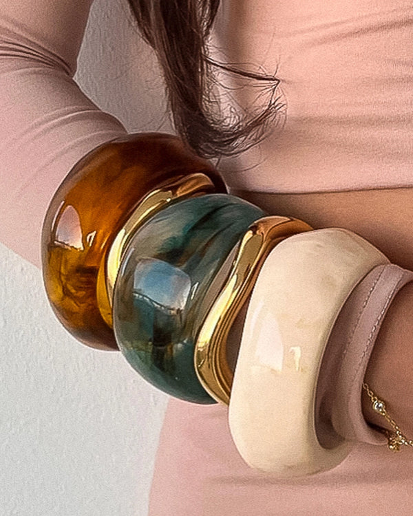 The Resin Statement Bangle