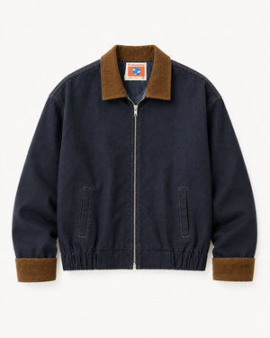 Raw Denim Workwear Jacket