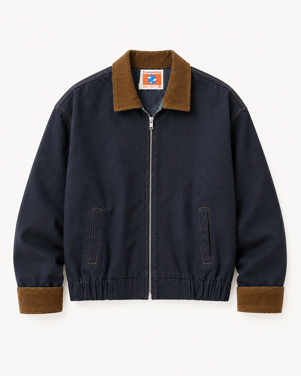 Raw Denim Workwear Jacket