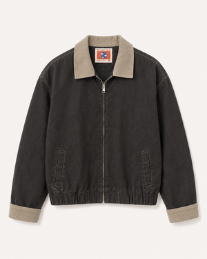 Raw Denim Workwear Jacket