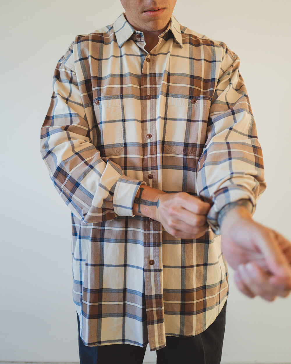 Mens Vintage Shirt - Size Large