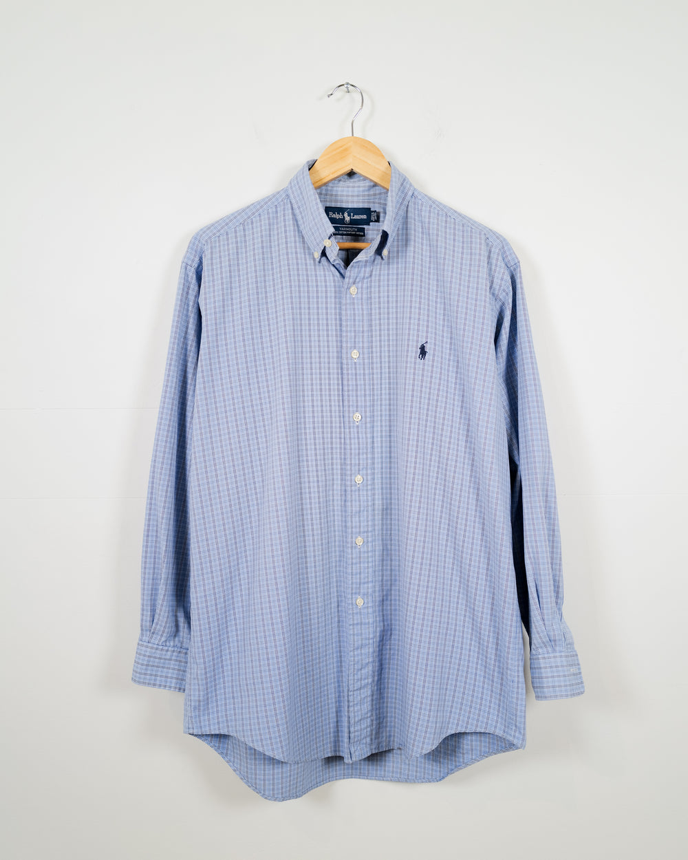 Vintage Ralph Lauren Shirt - Blue Plaid