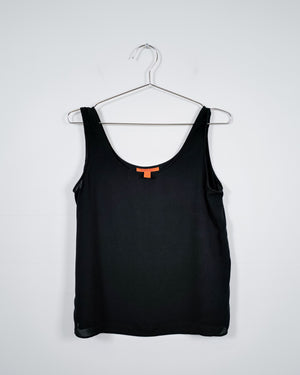 Black Silk Tank