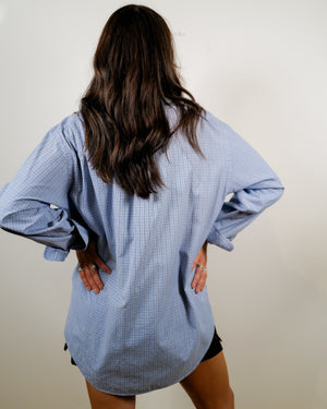Vintage Ralph Lauren Shirt - Blue Plaid