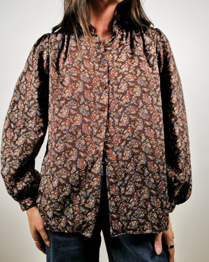 Vintage 70's Paisley Top