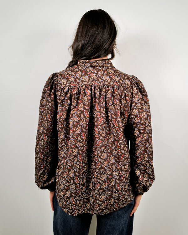 Vintage 70's Paisley Top