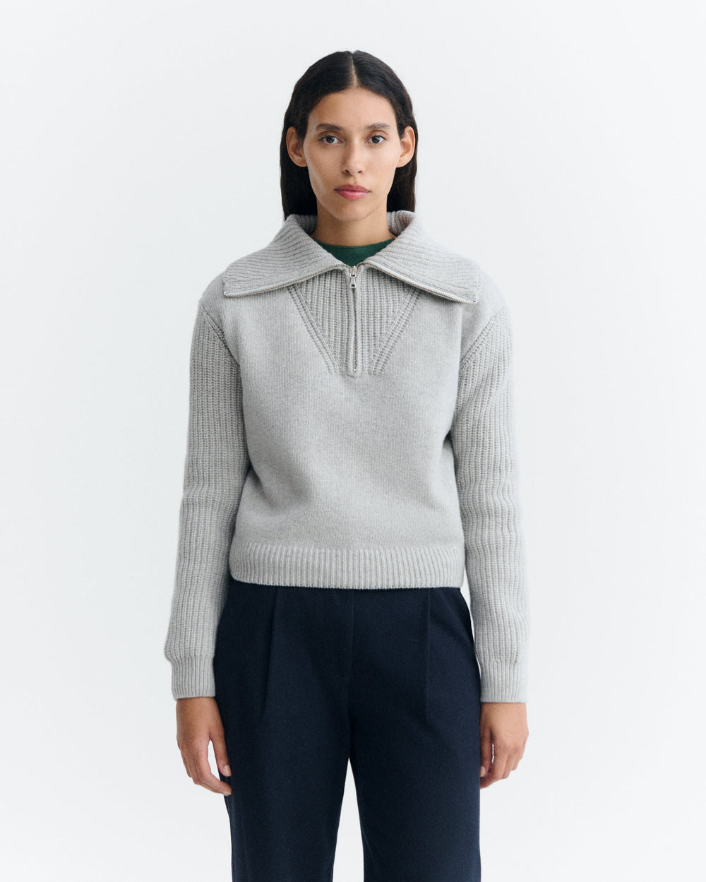 Grey Tanit Knitted Sweater