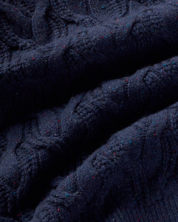 Blue Carmen Knitted Sweater